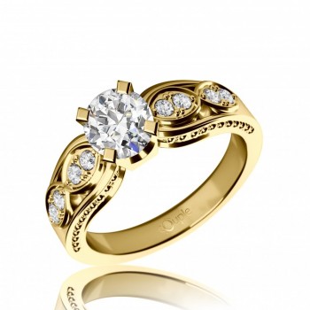 COUPLE zásnubný prsteň, Veľkosť prsteňa 59 | Kód: 6810516-0-54-1
