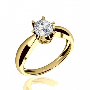 COUPLE zásnubný prsteň, Veľkosť prsteňa 59 | Kód: 6810048-0-49-1