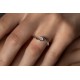 COUPLE Freya zásnubný prsteň s briliantom